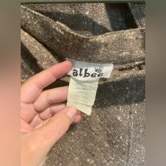 Albee vintage women’s 2 piece set jacket and skirt - Picture 5 of 7